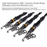 Carbon Fiber Telescopic Fishing Rod